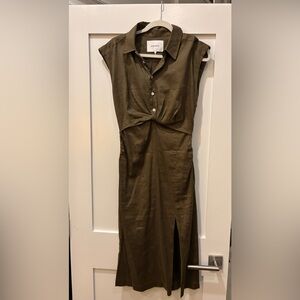 Frame Denim Olive Midi Dress